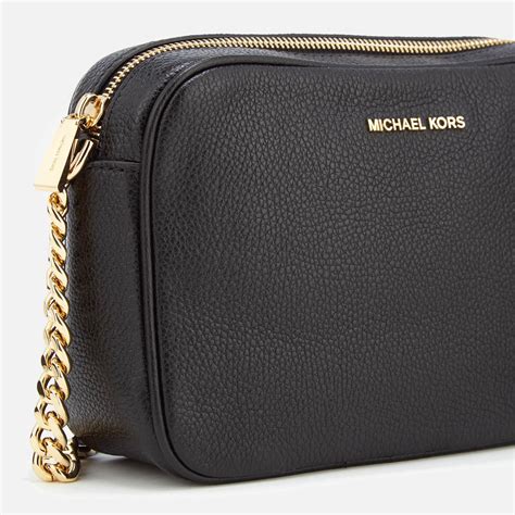 michael kors ginny medium camera bag blackgold|michael michael kors ginny medium camera bag .